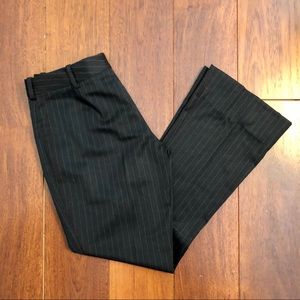 Vintage Gucci Black Pinstripe Pants